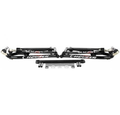 HOUSER A-ARMS YAMAHA YFZ450 (06-09,12-13) /RAPTOR 700 (06-16) +2" STANDARTINIO ILGIO
