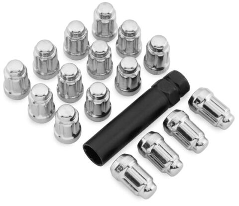 ITP plieninės ratų veržlės  12MM X 1.25 - 16 vnt. dėžutė