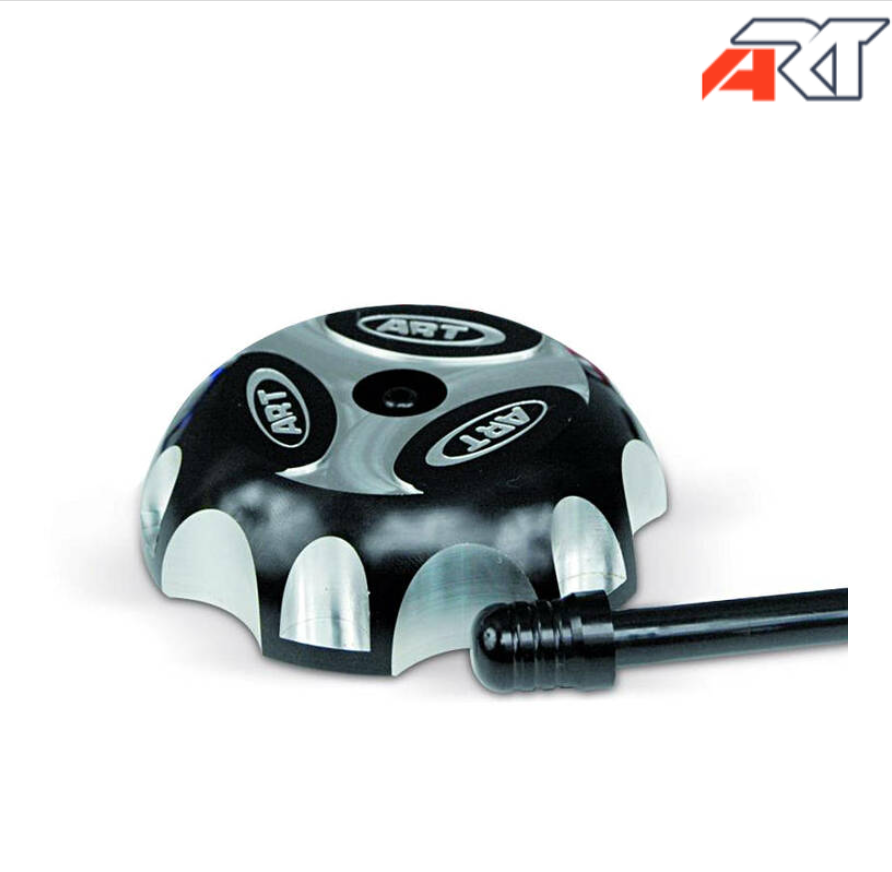 ART kuro bako dangtelis aliuminis juodas Polaris Predator 500 2002-2013