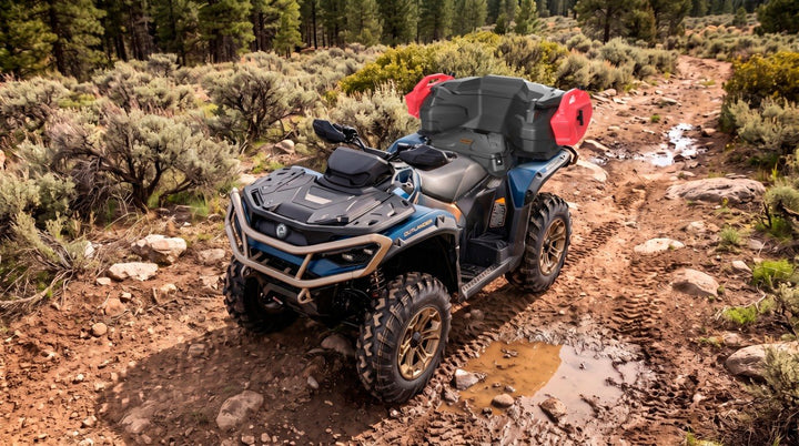 Tesseract daiktadėžė vietoje sėdynės Can-Am Outlander 850 1000 GEN3