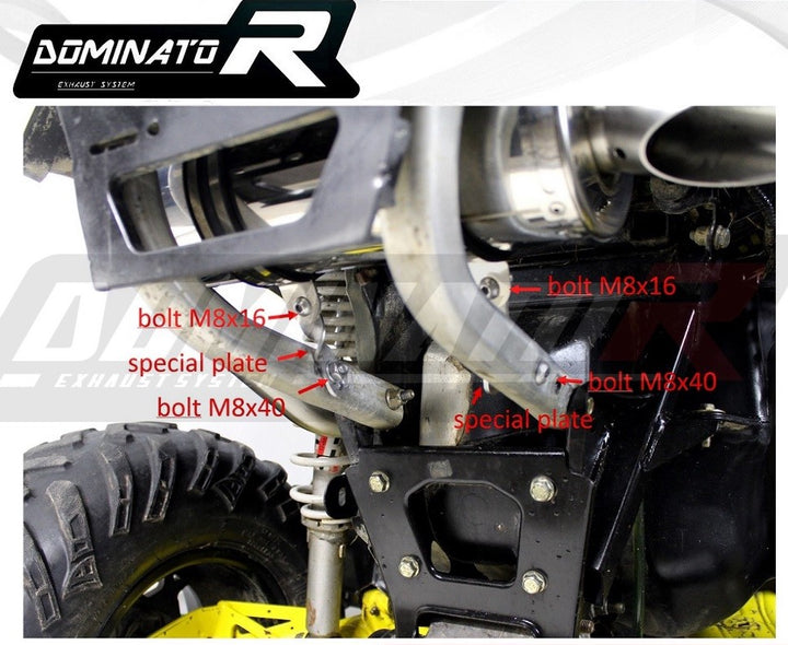 Dominator Duslintuvas CAN-AM RENEGADE 1000 G2 2012-2018 ST + DB slopintuvas