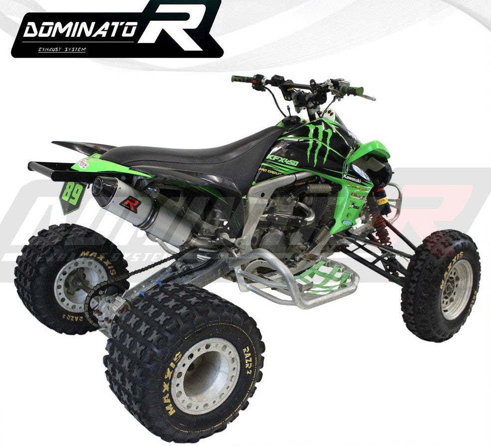 Dominator duslintuvas KAWASAKI KFX 450 2008-2014 MX2 + DB slopintuvas