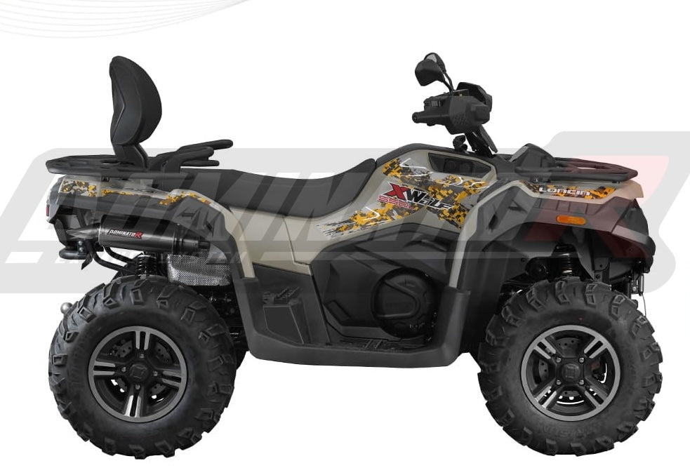 Dominator duslintuvas Loncin XWOLF 550 + DB slopintuvas