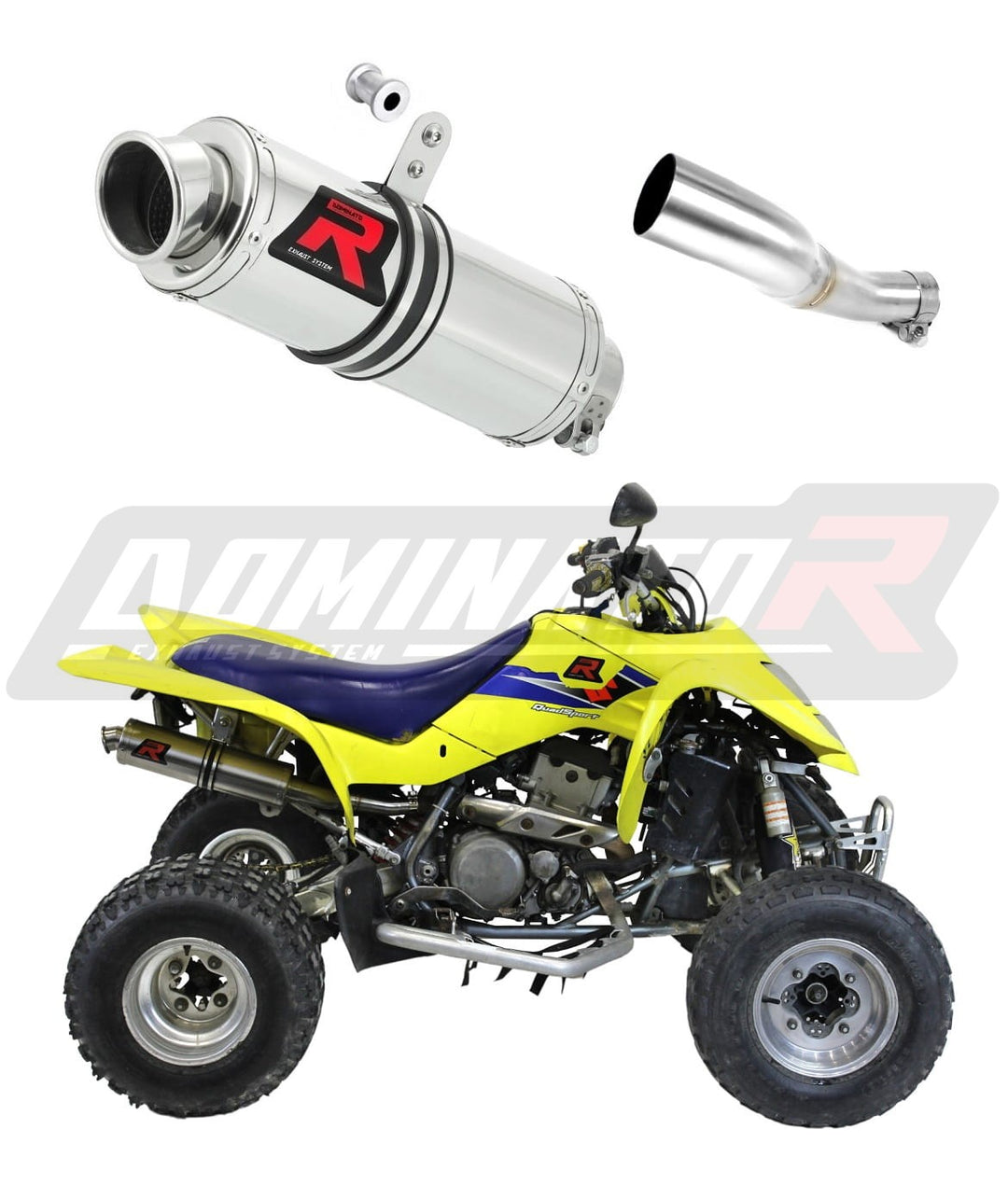 Dominator duslintuvas Suzuki LTZ 400 GP1 + DB slopintuvas