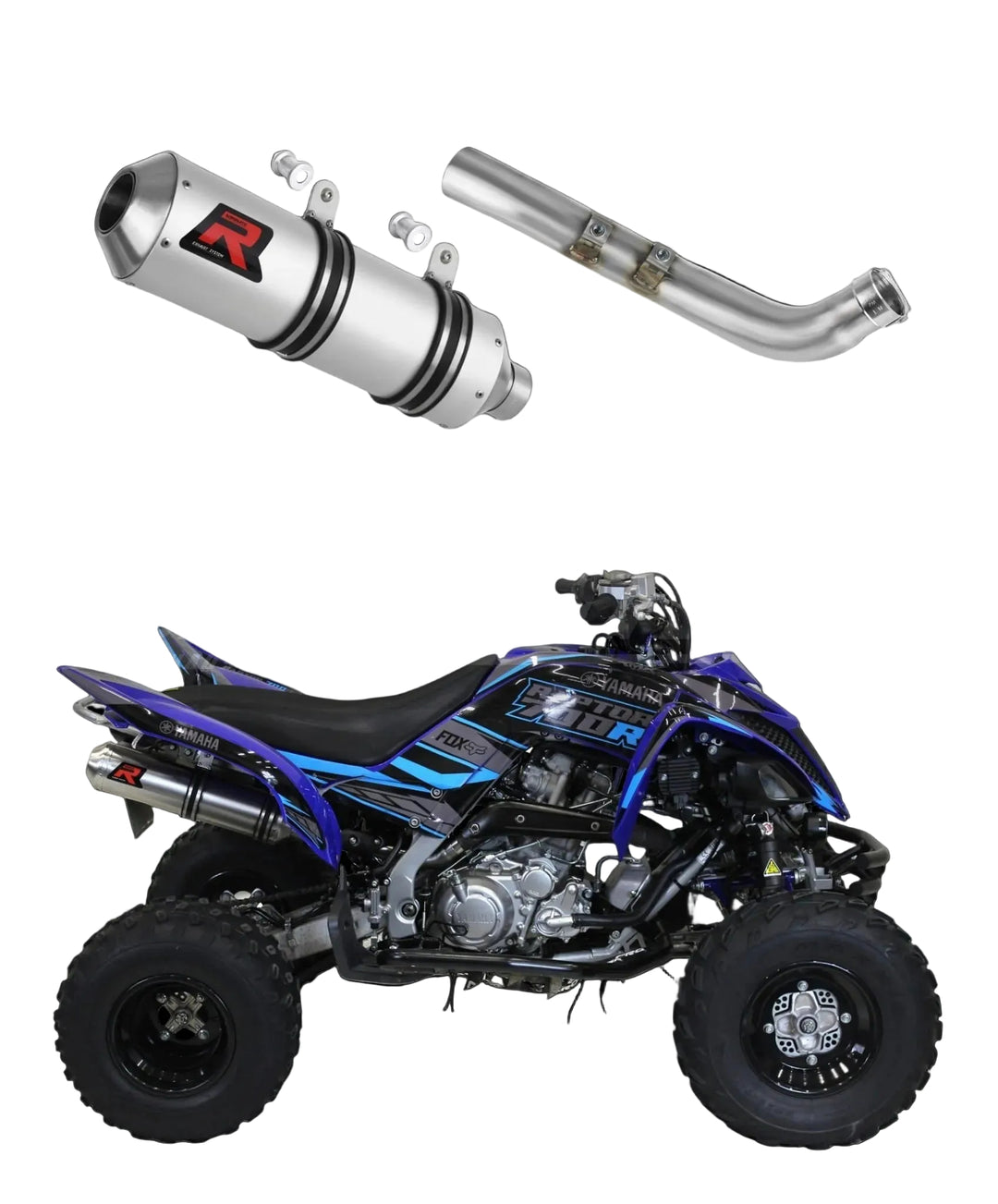 Dominator duslintuvas Yamaha Raptor 700R 2015-2021 MX + DB slopintuvas