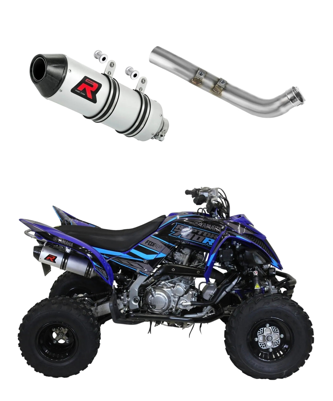 Dominator duslintuvas Yamaha Raptor 700R 2015-2021 MX2 + DB slopintuvas