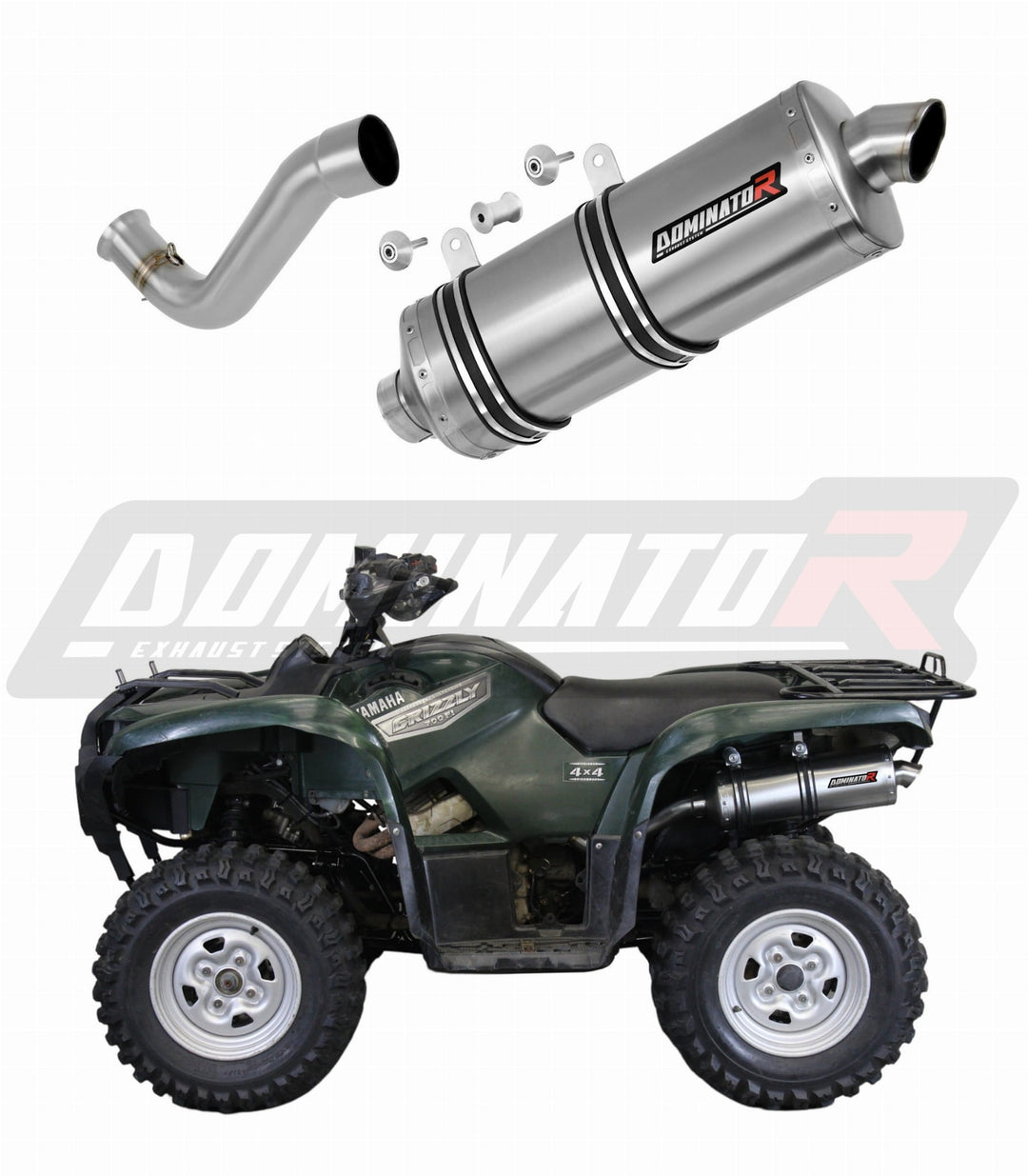 Dominator duslintuvas Yamaha YFM700 Grizzly 2007 - 2015 P7 + DB slopintuvas