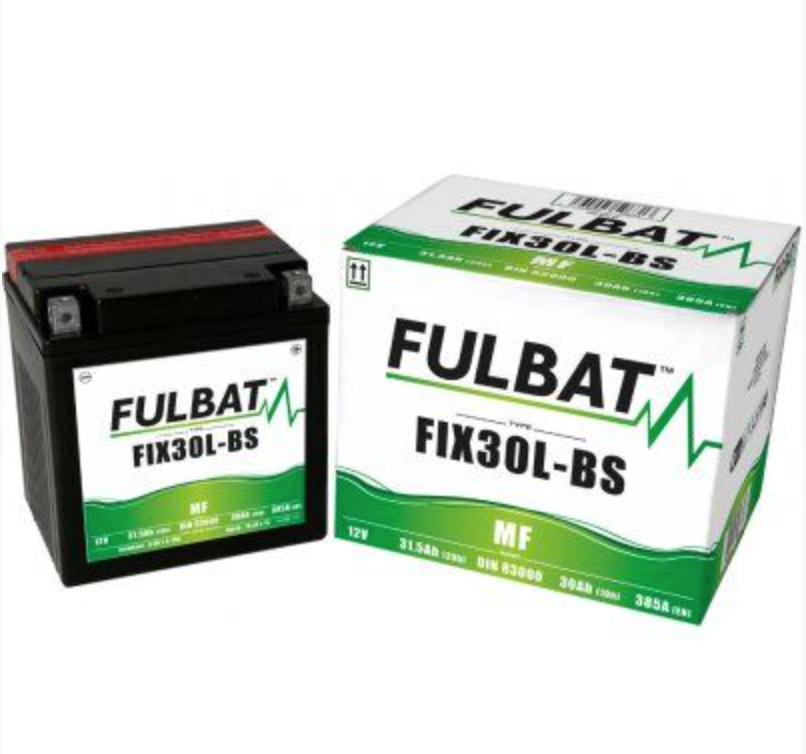 Fulbat akumuliatorius 12V/30AH FIX30L-BS (YTX30L-BS)