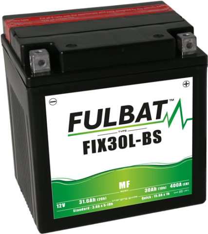 Fulbat akumuliatorius 12V/30AH FIX30L-BS (YTX30L-BS)