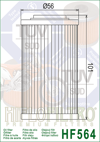 HIFLO Alyvos Filtras CAN-AM SPYDER 990 HF564