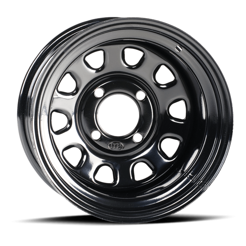 ITP Delta juodas ratlankis 12" / 14" ATV