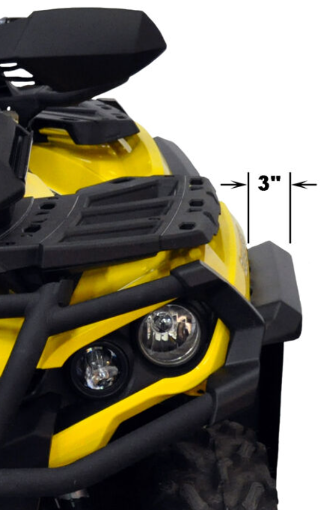 Kimpex sparnų praplatinimai Can-Am Outlander G2 / Outlander MAX