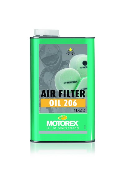 Motorex oro filtro alyva Air Filter Oil 206 1L