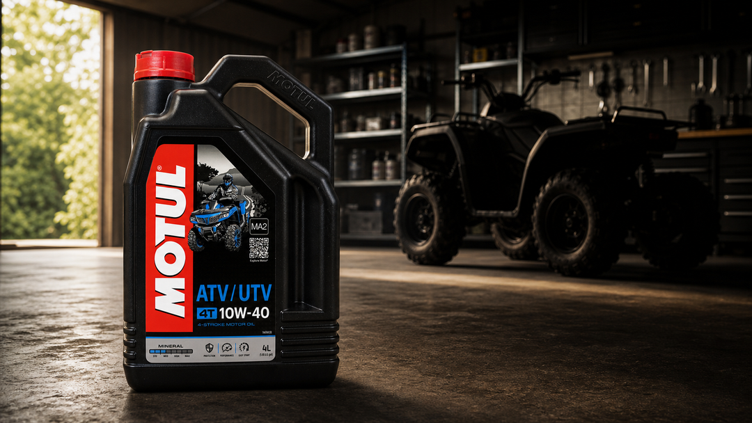 motul Variklio alyvos ir skysčiai keturračiui