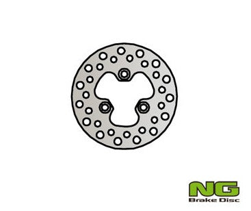 NG priekinis stabdžių diskas SUZUKI LTR 450 06-12