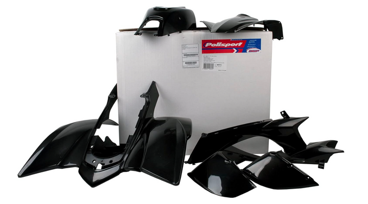 Polisport plastikų komplektas Yamaha YFZ 450 2004-2008 juodas 90074