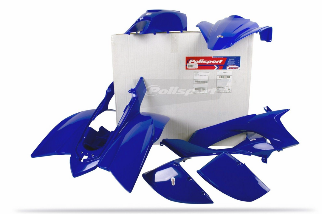 Polisport plastikų komplektas Yamaha YFZ 450 2004-2008 mėlynas 90075