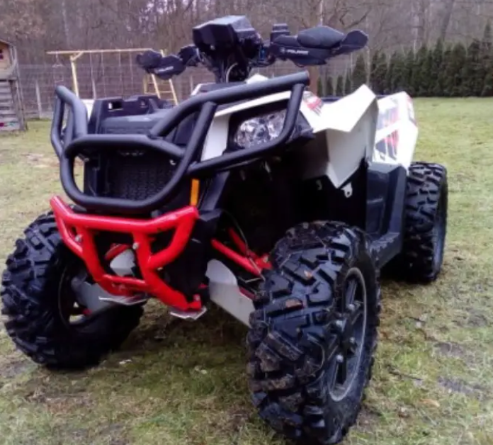 Priekinis bamperis POLARIS SCRAMBLER 850/1000 (juodas)