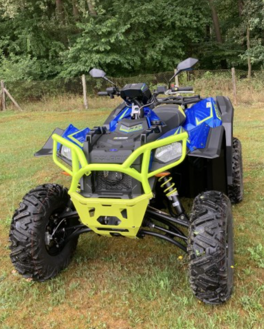 Priekinis bamperis POLARIS SCRAMBLER XP 1000-S (žalia,juoda)