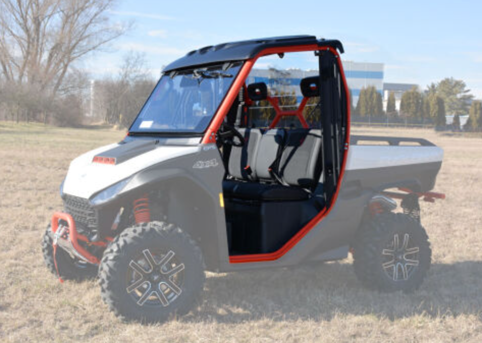 Priekinis stiklas SEGWAY FUGLEMAN UT10 (2021-XX) (BE VALYTUVŲ, BE PURKŠTUKŲ) 74S02U02S10