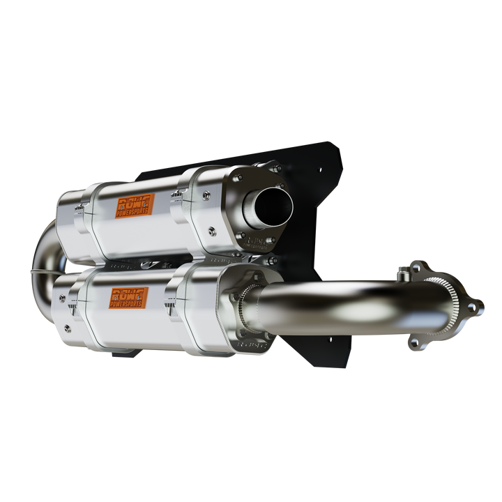 Rjwc APX dvigubas duslintuvas Polaris RZR XP Turbo Quiet 10060050