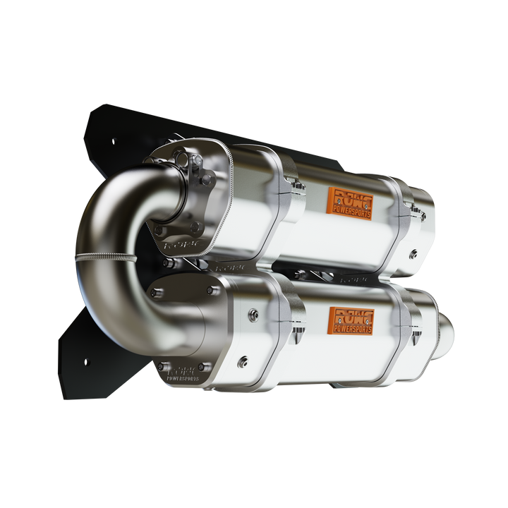 Rjwc APX dvigubas duslintuvas Polaris RZR XP Turbo Quiet 10060050