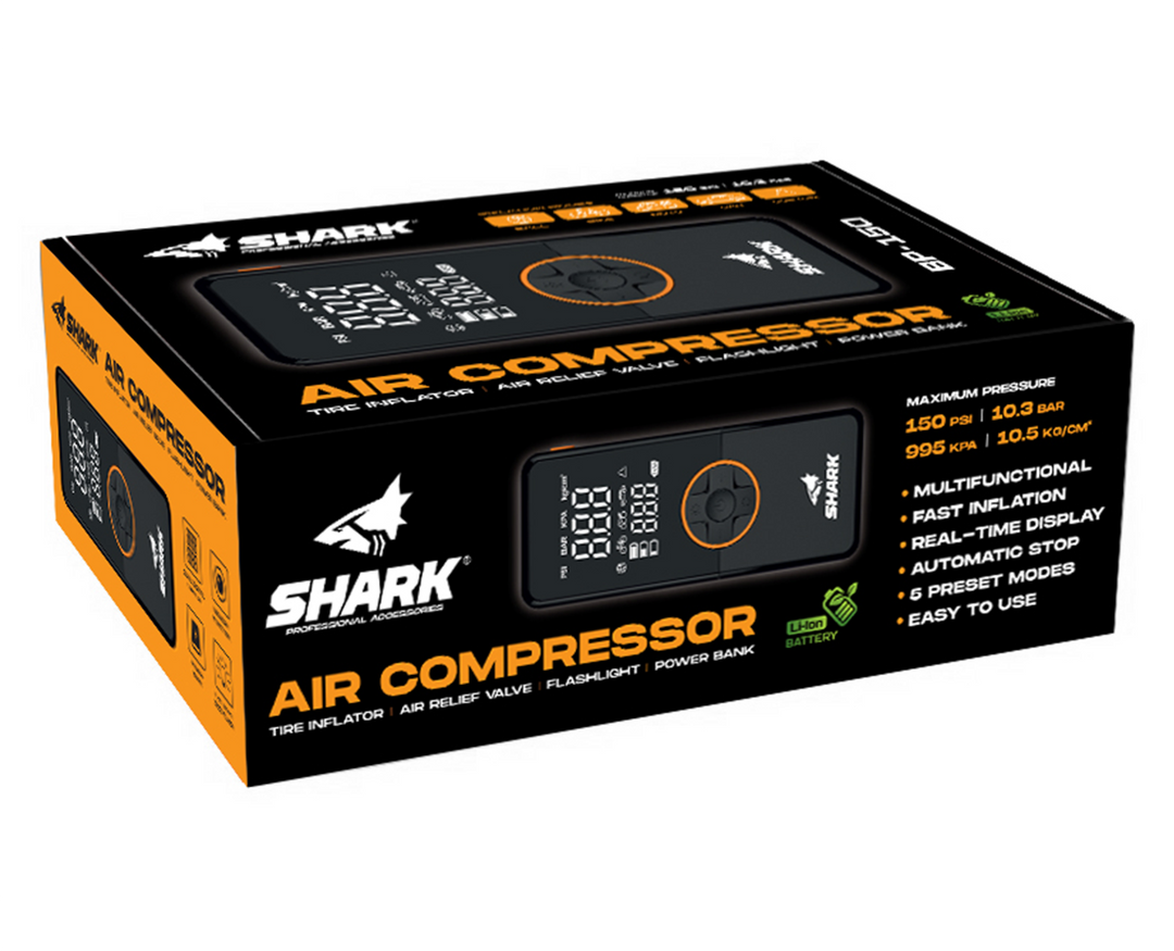 SHARK akumuliatorinis oro kompresorius BP-150
