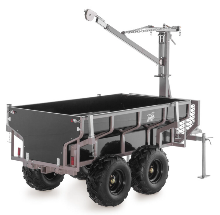 SHARK ATV PRIEKABA WOOD 1500 JUODA