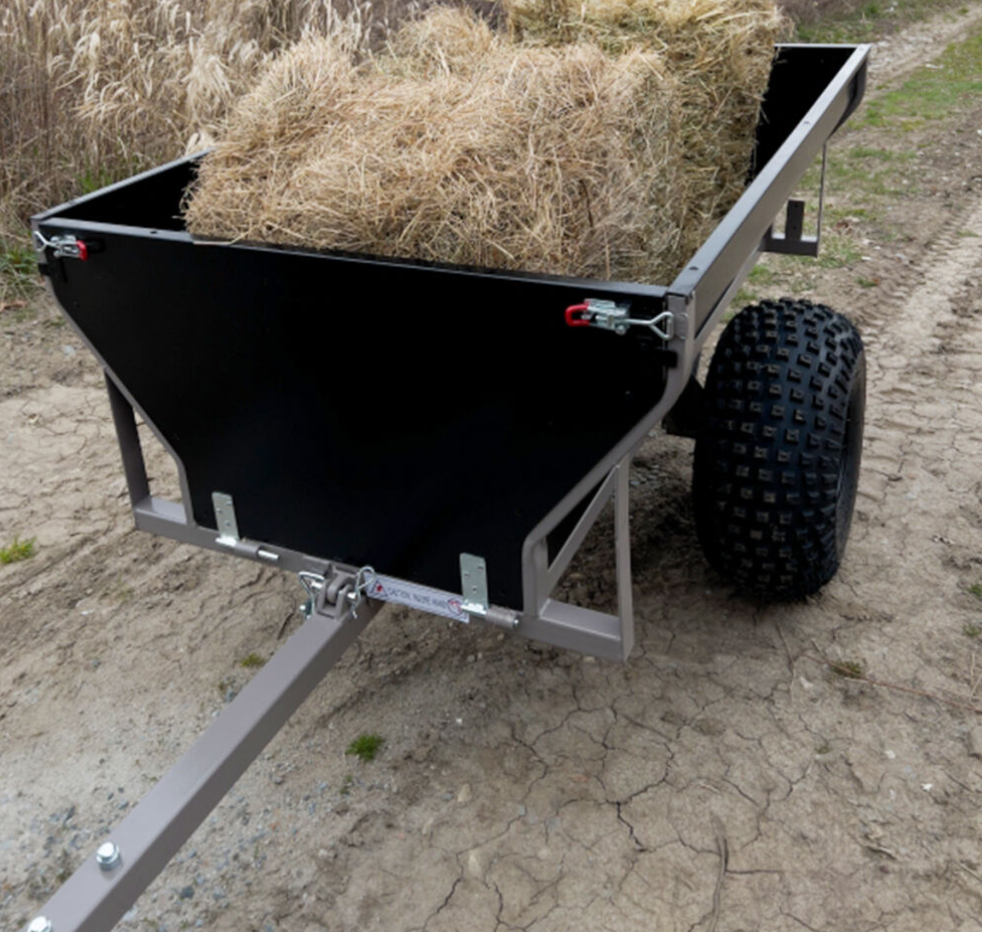 SHARK ATV PRIEKABA WOOD 550 JUODA