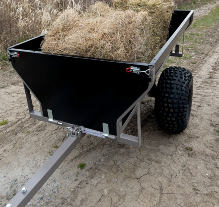 SHARK ATV PRIEKABA WOOD 550 JUODA