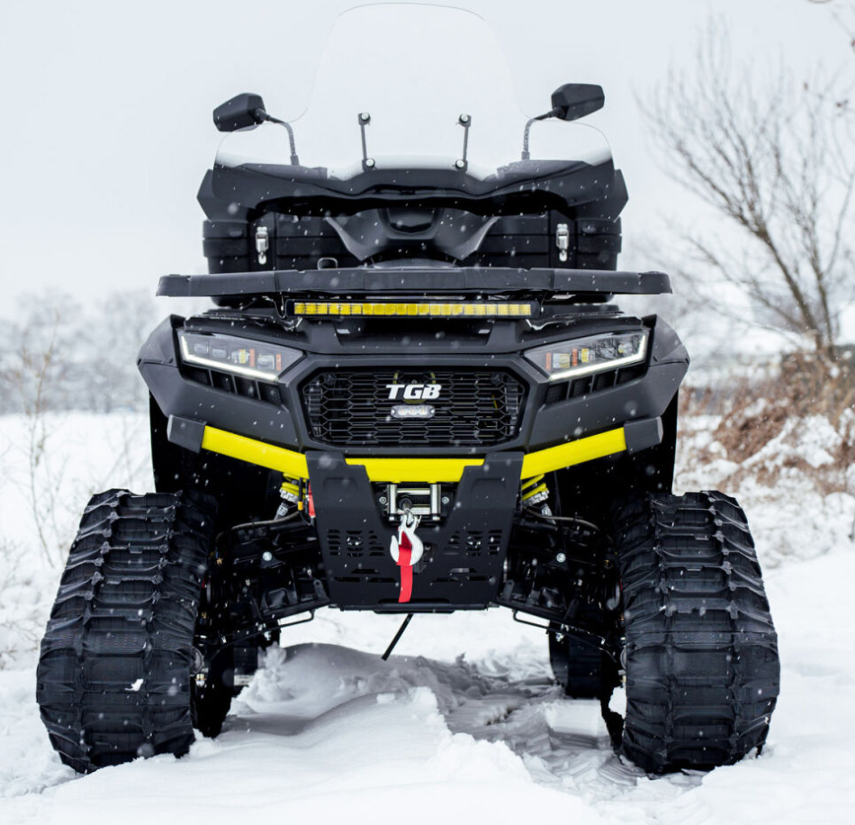 SHARK ATV priekinis stiklas universalus + montavimo komplektas