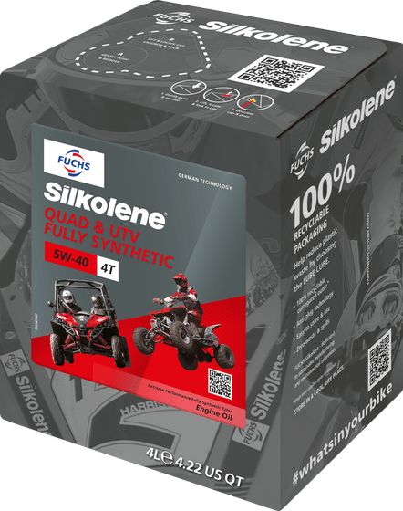 SILKOLENE ATV 5W-40 4l sintetinė variklio alyva