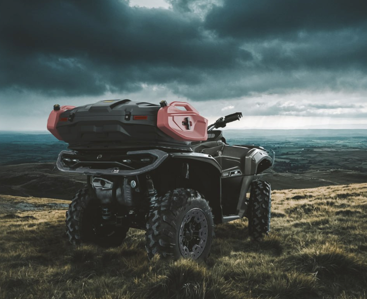 Tesseract galinė daiktadėžė CAN-AM OUTLANDER 850-1000 G3 (2024+)