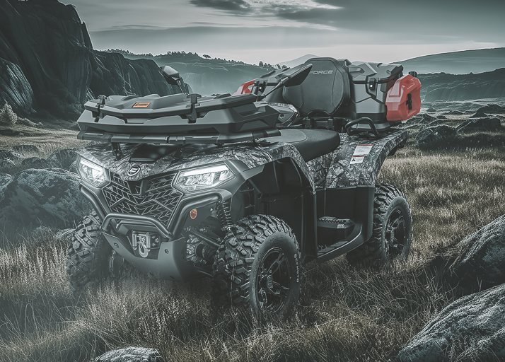 Tesseract priekinė daiktadėžė CFMOTO CFORCE 520