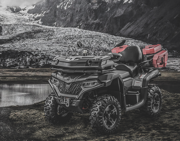 Tesseract priekinė daiktadėžė CFMOTO CFORCE X6/625