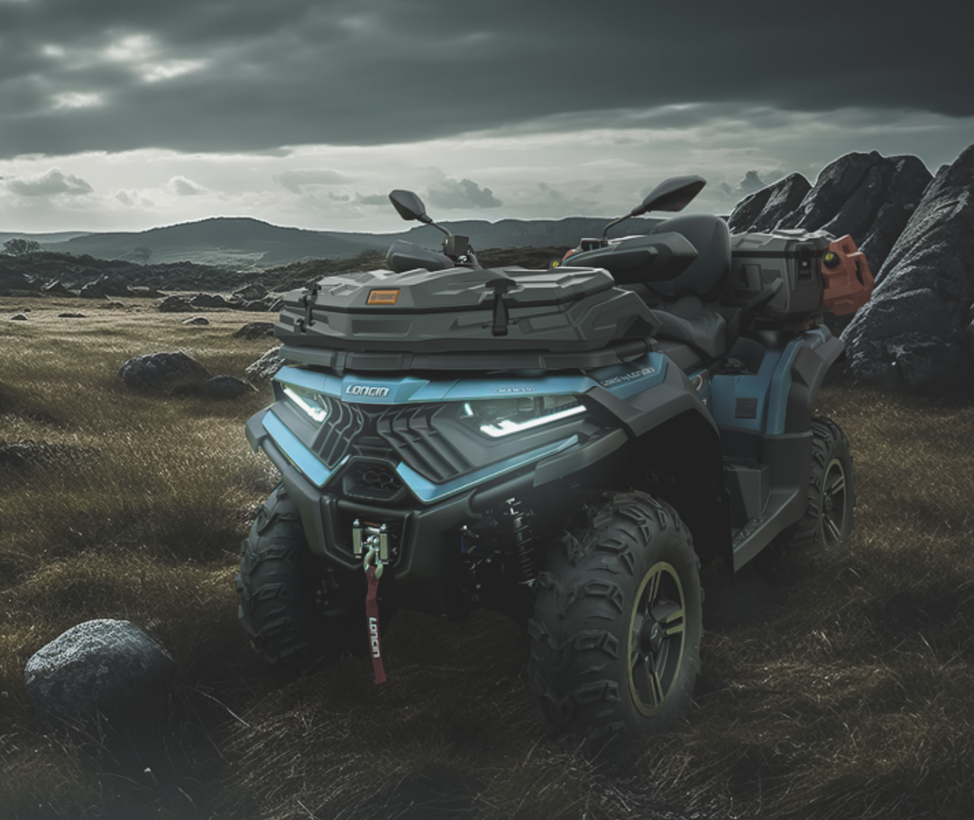 Tesseract priekinė daiktadėžė LONCIN XWOLF 700