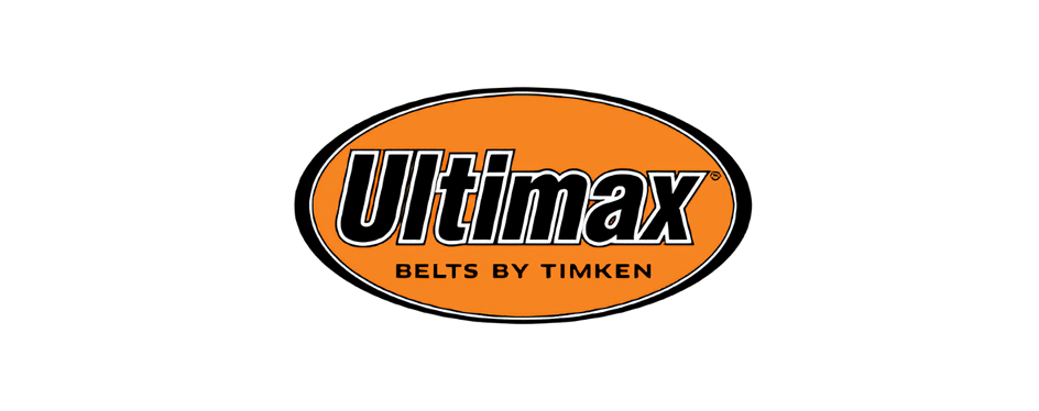 Ultimax variatoriaus diržų logotipas