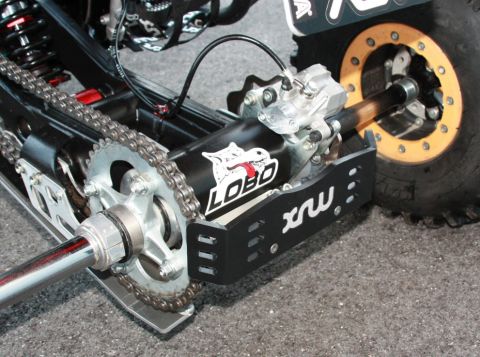 XRW Galinis Bamperis PHD YAMAHA YFZ 450